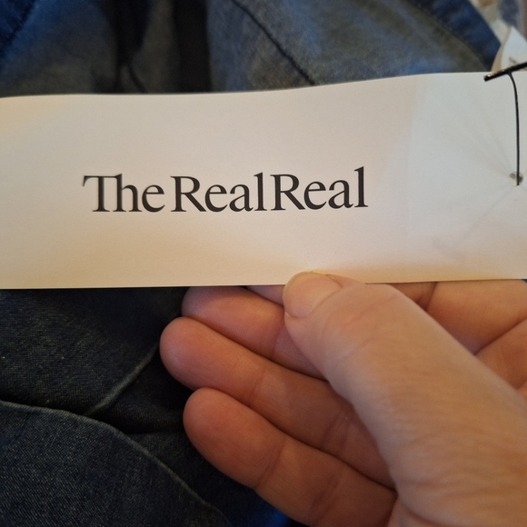 CLEOBELLA Joplin Belted shorts Ruffle Waist Chambray Womens Size S - Picture 4 of 7